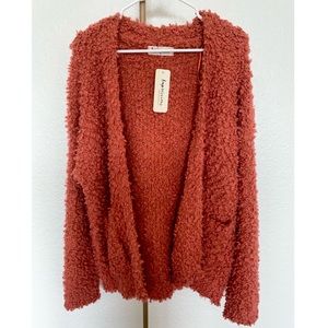 Knit Tangerine Cardigan